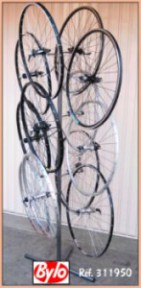 Wiel en frame standaards